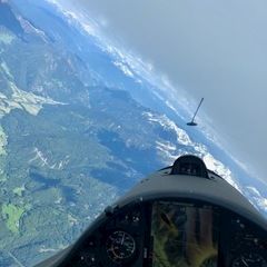 Flugwegposition um 14:15:29: Aufgenommen in der Nähe von 39049 Sterzing, Südtirol, Italien in 3799 Meter